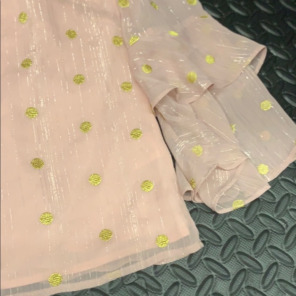 Philippa Textured Blouse Anthropologie Hutch Metal - Picture 3 of 5